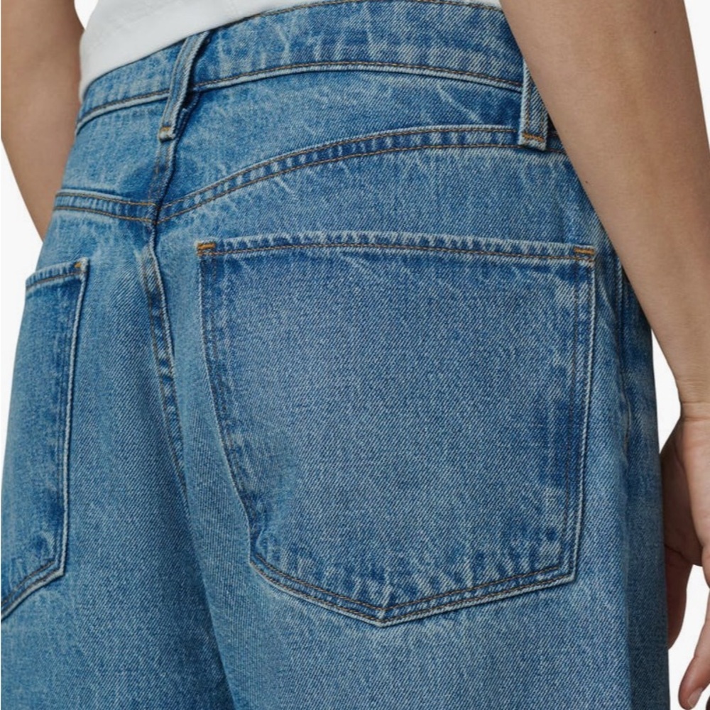 Joe's Jeans Blue Flare Wide Leg DenimThe Ryan Low Slung Baggy Jeans Size 30 -31 - Picture 6 of 15